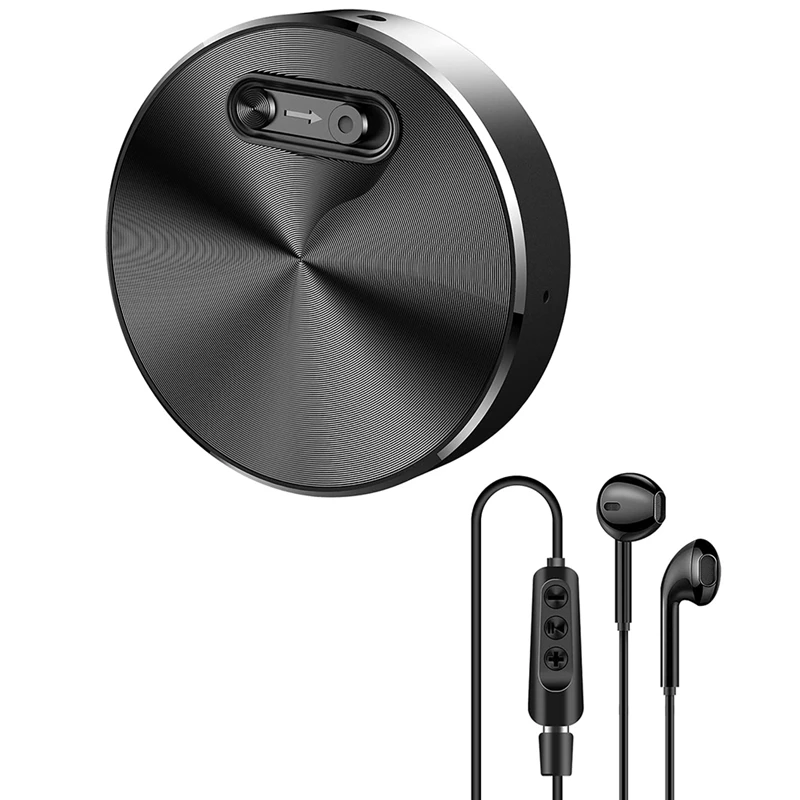 

Мини-диктофон, аудио-диктофон, маленькое устройство записи прослушивания, 192 часов записи, Круглый диктофон 16 Гб