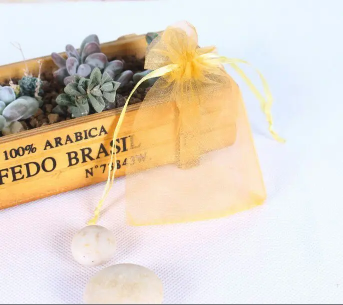 100 шт. прозрачные подарочные сумки из органзы | Дом и сад