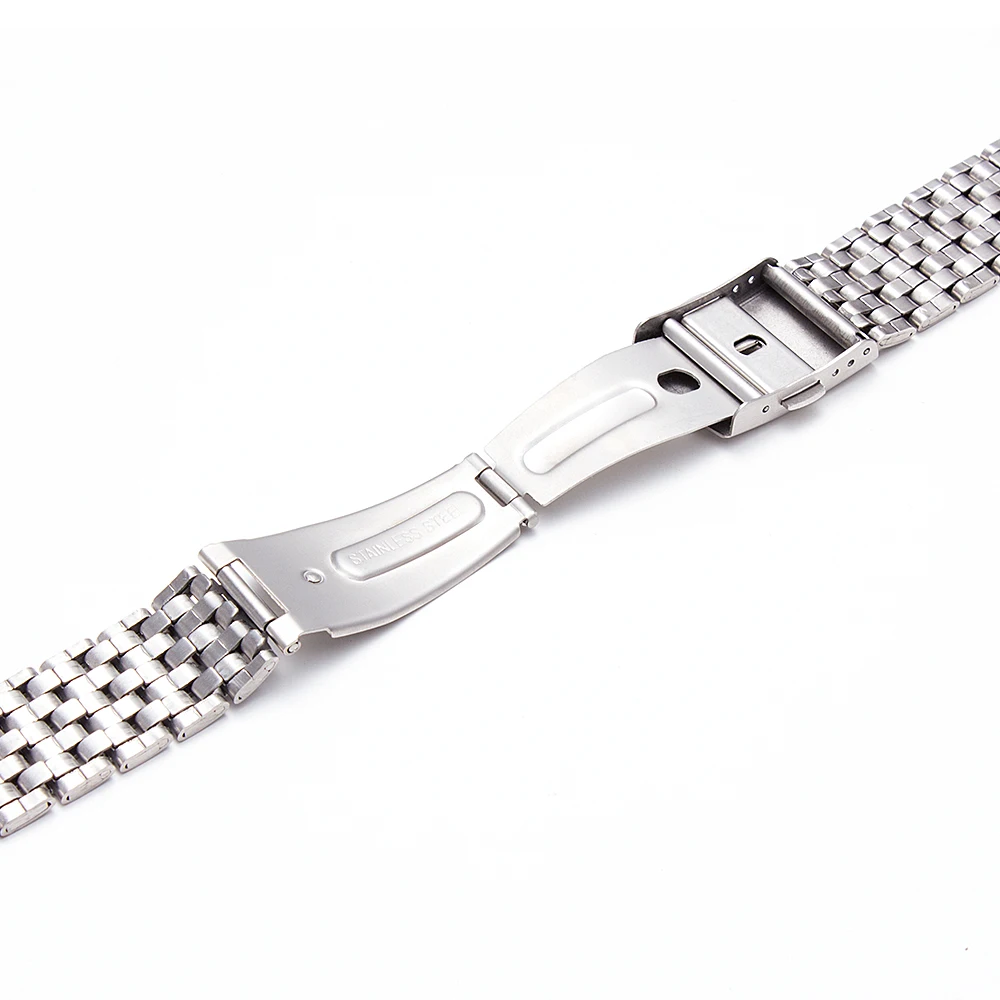 Ремешок из нержавеющей стали для Samsung Galaxy Active 2 металлический ремешок часов 20 мм 22