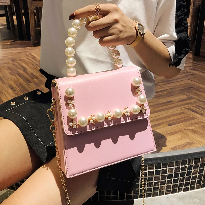 

2020 милая сумка-тоут женская сумка высокого качества из искусственной кожи женская дизайнерская сумка Милая Дамская цепочка переносная сум...