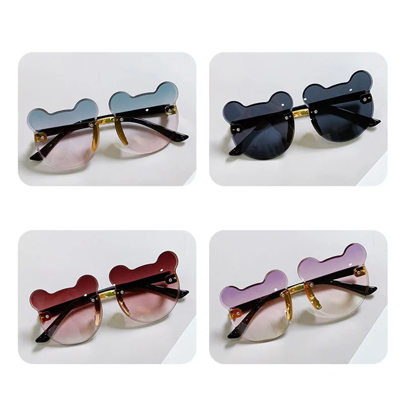 Детские Мультяшные милые Меняющие цвет ленивые солнцезащитные очки новые