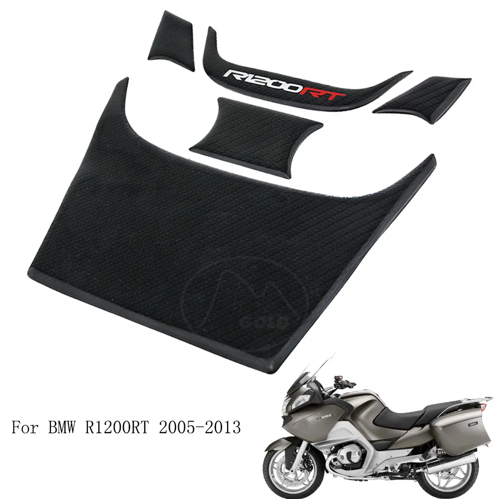 

For BMW R1200RT 2005-2013 black fuel tank protector, motorcycle mat protector, 3D gel 3D design, carbon fiber fuel tank sticker
