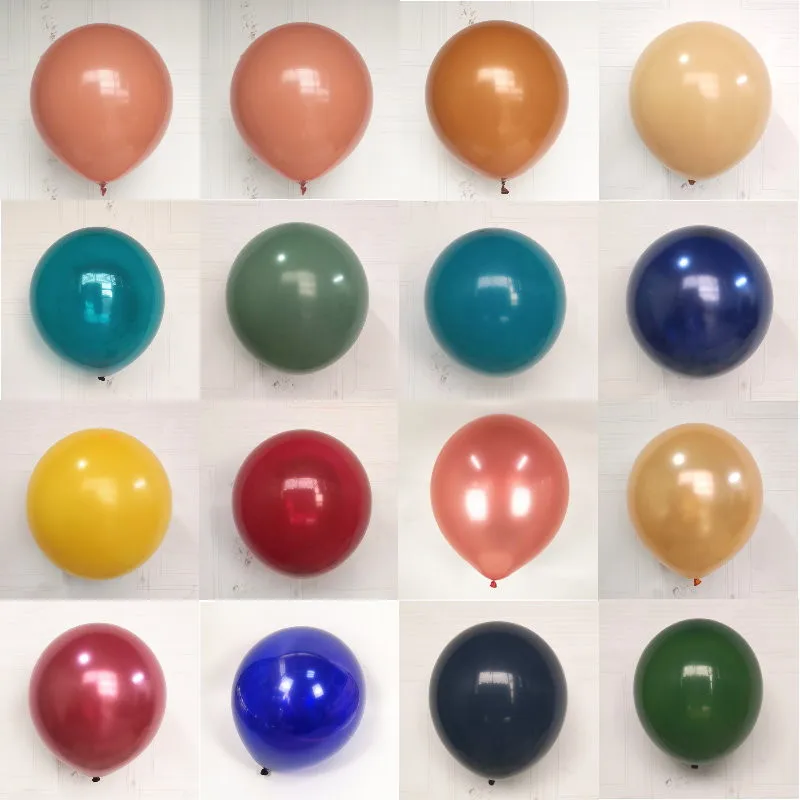 

5/10/18 дюймов пыльный розовый авокадо оливковый зеленый ретро воздушные шары Невеста деревенская Свадебная вечеринка Классический стиль укр...