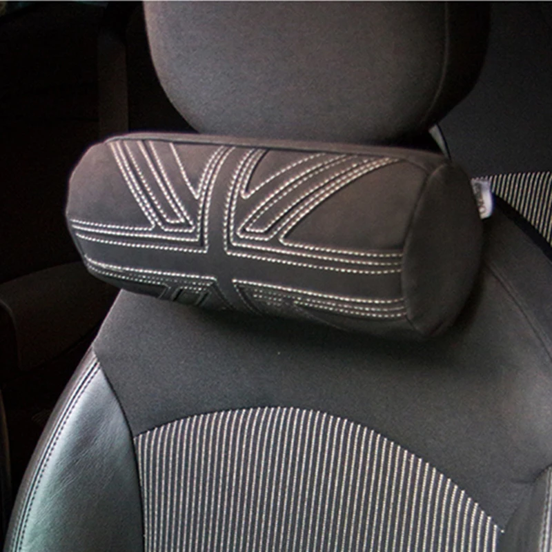 

Car Styling Neck Pillow Headrest Head Neck Care for Mini Cooper One S JCW Hatchback R53 R55 R60 R61 F54 F55 F56 F60 Accessories