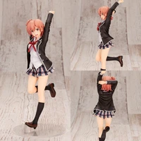 my teen romantic comedy uniforms yui yuigahama action figurines yukinoshita yukino figure model toys