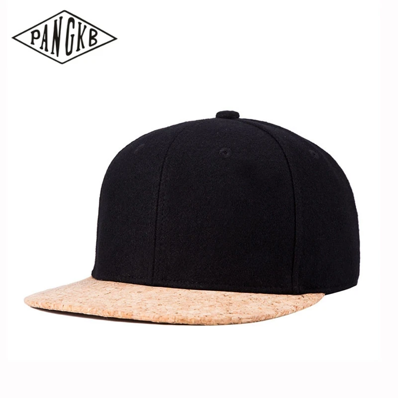 PANGKB брендовая однотонная Черная кепка осень зима туристическая Кепка snapback для
