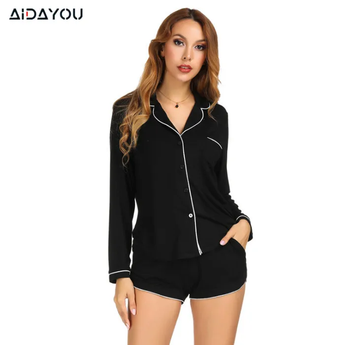 Пижама ouc683 с длинными рукавами Сексуальная Домашняя одежда ночное белье