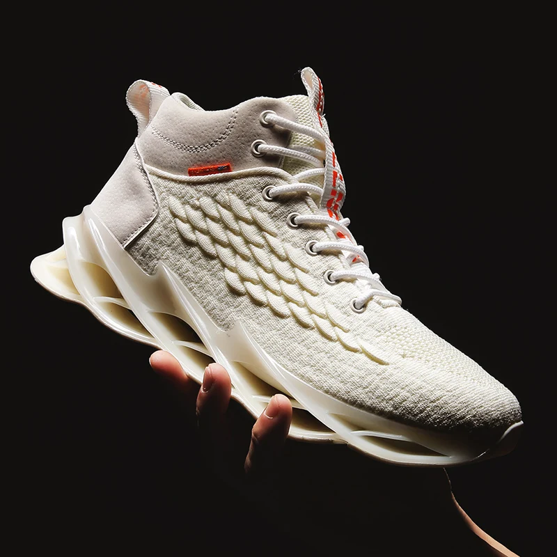 

High Top Design Men's Sports Shoes, Running Shoes, Sports Shoes, Comfortable and Breathable, Suitable for Training,