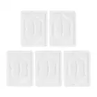 5 шт.лот сделай сам, патчи для маски для губ, прозрачные многоразовые формы для масок для губ, форма для женской кожи