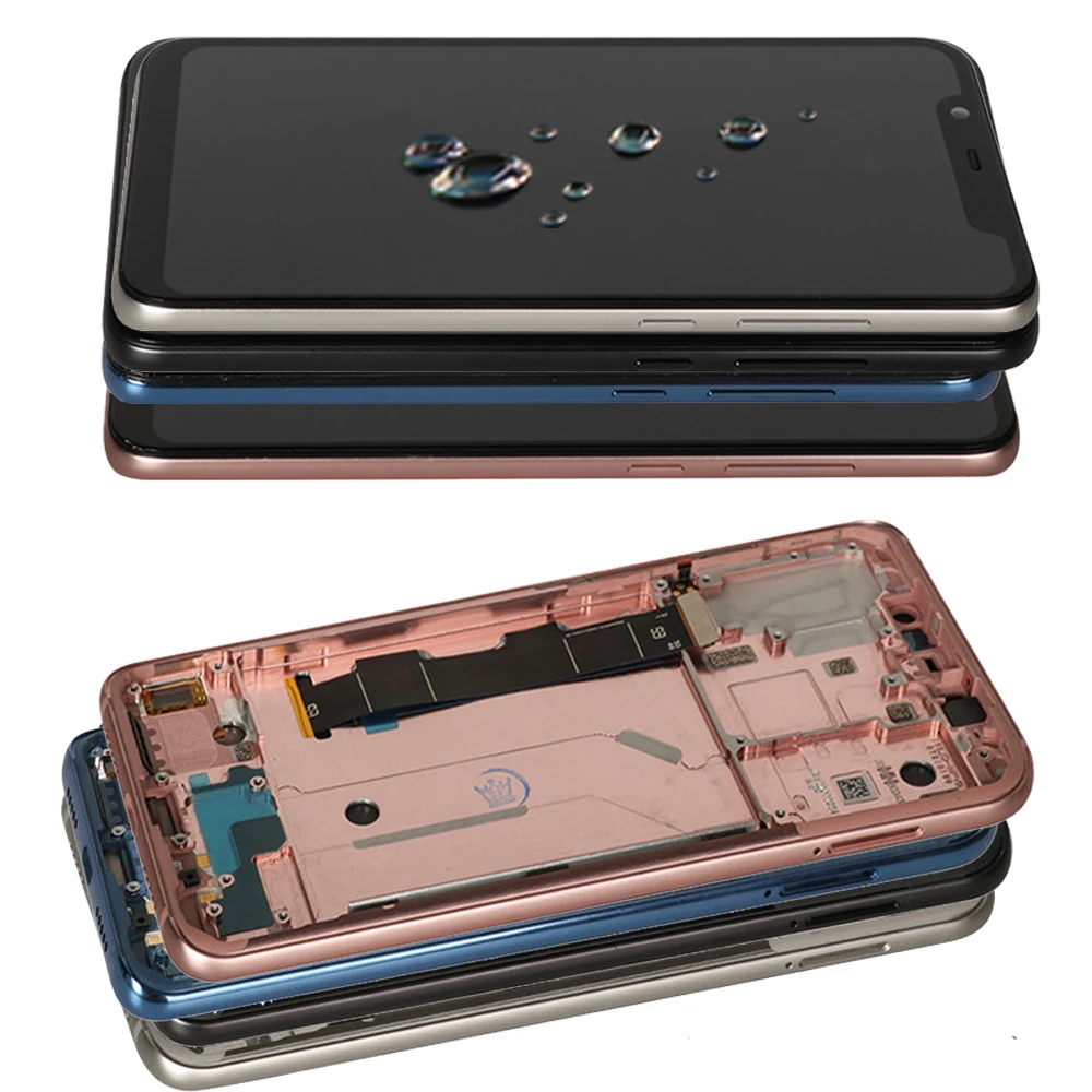 ЖК-дисплей HS Super oled для Xiaomi MI8 MI 8 M1803E1A сенсорный экран 10 с дигитайзером сменный |