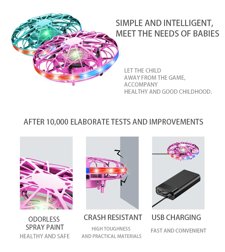 мини дрон нло с дистанционны