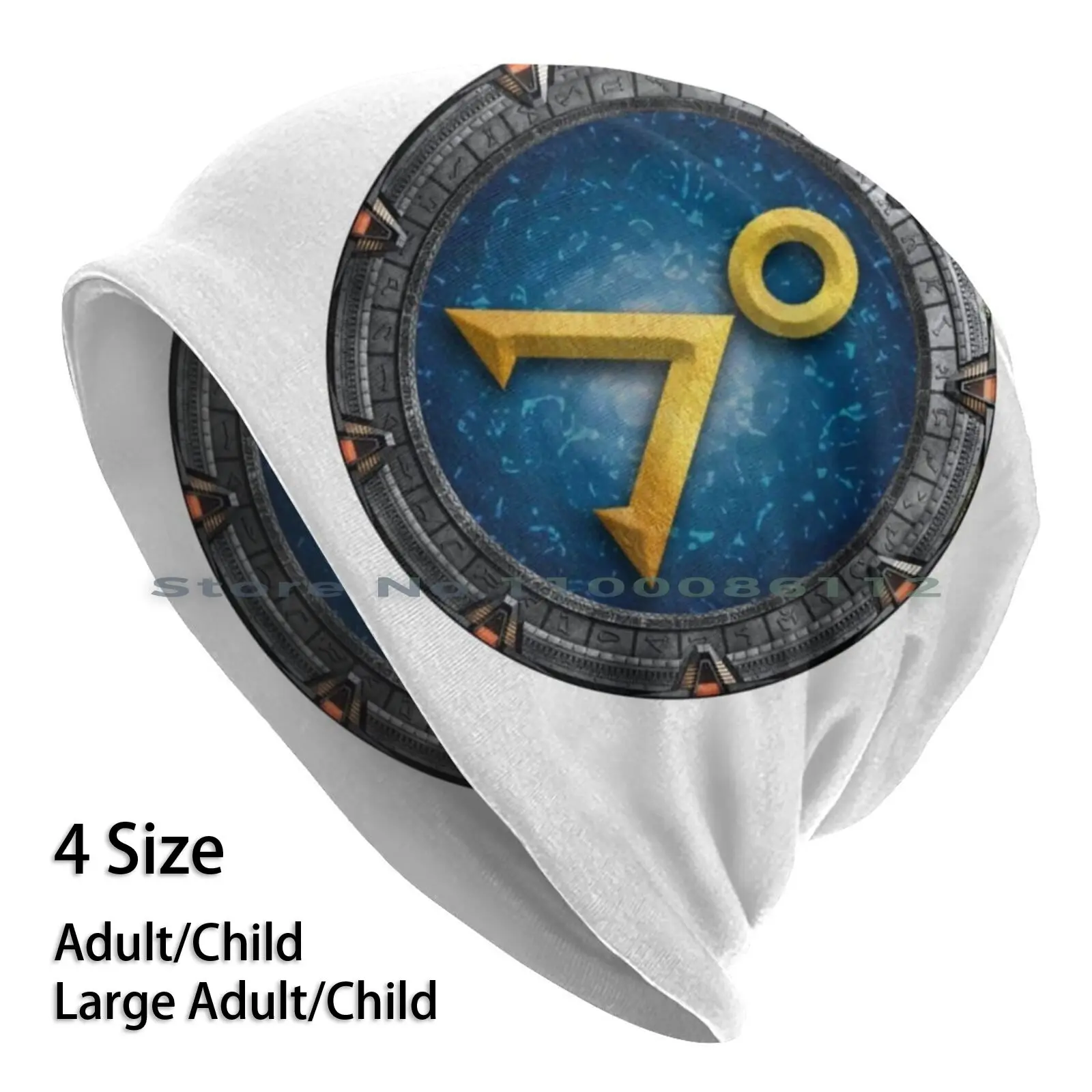 

Stargate Earth Symbol Circle Beanies Knit Hat Stargate Atlantis Sg 1 Universe Carter Tealc Jackson Brimless Knitted Hat