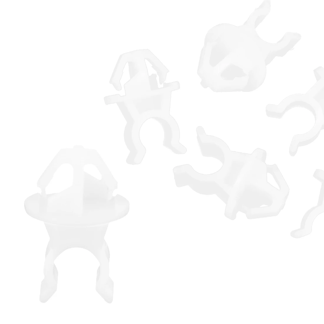 X Autohaux автомобильные 14x11 мм отверстие белые пластиковые заклепки капота опоры