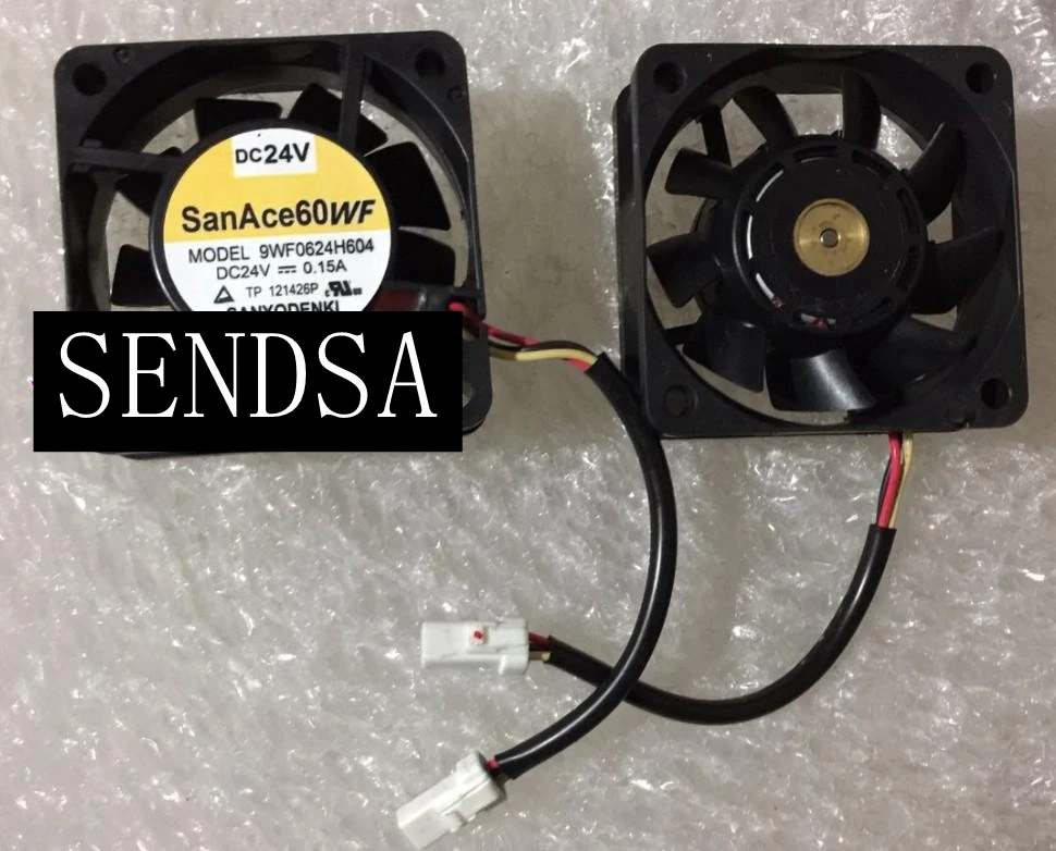 Ventilador de Fluxo Pces 0.15a 6020 Especial Plug Axial 1 9wf0624h604 24 v