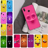 3d funny face phone case for redmi note 8pro 8t 9 redmi note 6pro 7 7a 6 6a 8 5plus note 9 pro coque funda shell