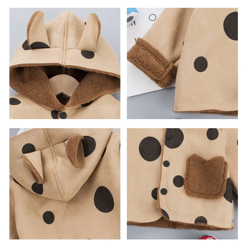 

Baby Kids Coats 2021 Winter Jackets For Boys Hooded Jacket Boys Warm Outerwear Coats For Girls jackets Toddler Children Clothes