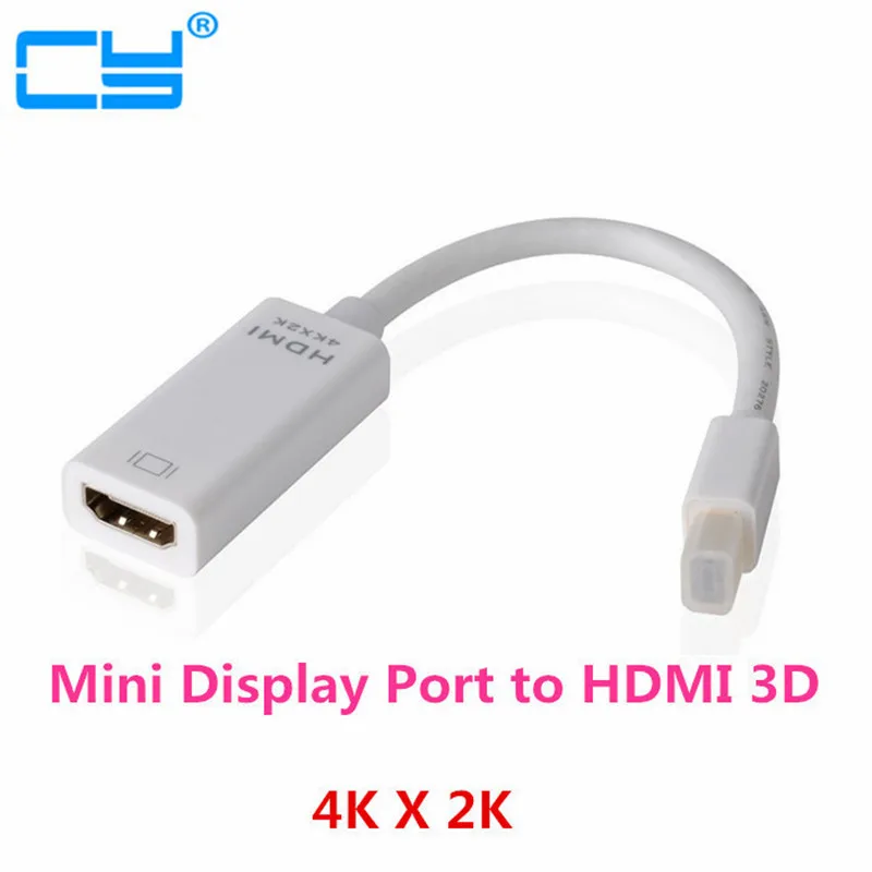 Кабель Mini DisplayPort HDMI 1 4 в адаптер DP к HDTV кабель 3D Thunderbolt HDM INewest 4k * 2k|Компьютерные
