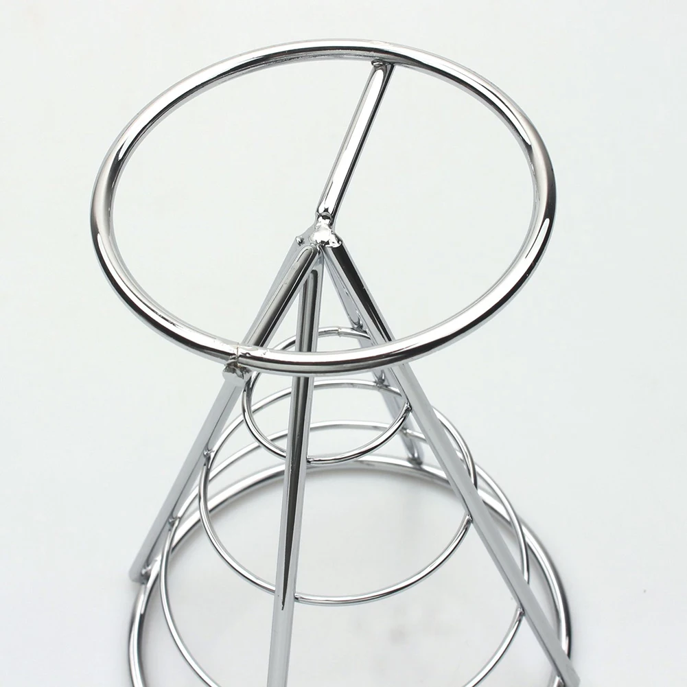 Mini Double Sauce Stand Cone Fries Holder Holds Fruit and Other Appetizers|Блюдца и тарелки| |