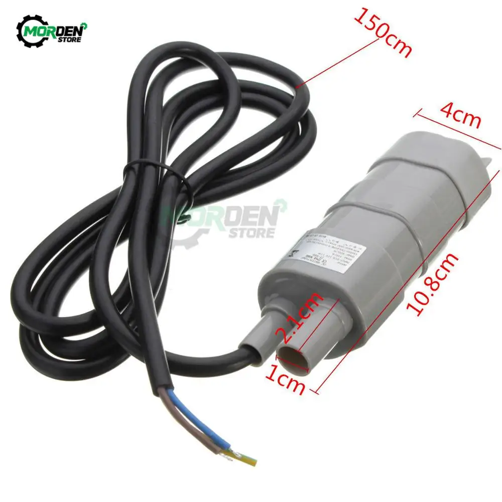

JT-500 DC 12V 600L/H Water Pump Brushless Magnetic Submersible Garden Fish Pond 5M Micro Submersible Motor Water Pump