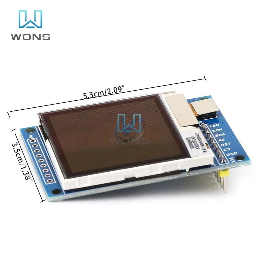 Модуль ЖК-дисплея TFT OLED SPI 1 6 дюйма 130*130 для общения с Arduino | Инструменты