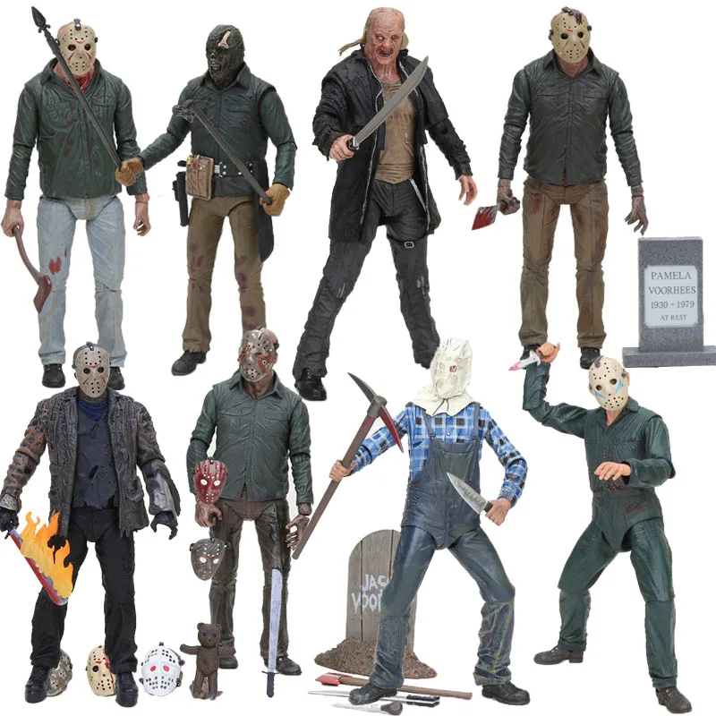 18 см NECA фильм глава Джейсон игра 3D Фредди против ПВХ фигуркы игрушки