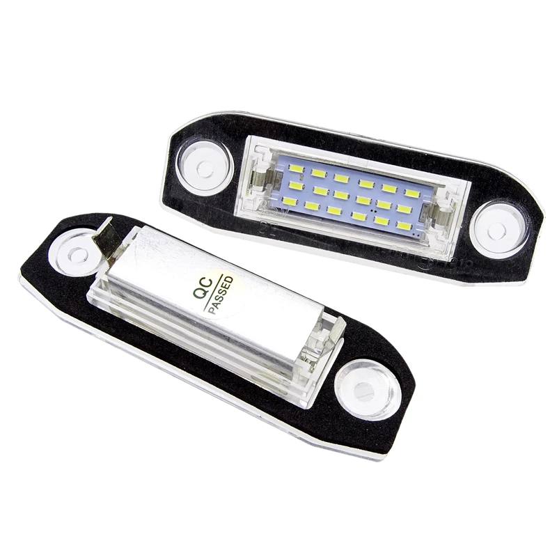 

1 Pair/Set Car LED Lamp License Plate Light Assembly Replacement Fit for VOLVO S80 XC90 S40 V60 XC60 S60 C70 V50 XC70 V70