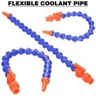 Mayitr гибкие пластиковые шланги для охлаждающей жидкости синего и оранжевого цвета, круглые сопла, трубы 300 мм с переключателем для машины с ЧПУ, система водяного охлаждения