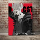 Senku Ishigami Dr.STONE Аниме Манга Холст Живопись стены художественные плакаты и принты картины гостиная украшение домашний декор