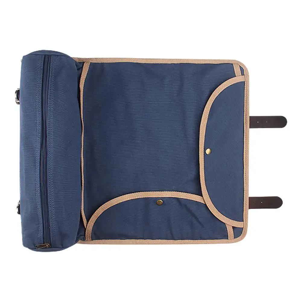 

Bartender Kit Bag Portable Bar Bartending Tool Storage Bag With Shoulder Strap For Travel Bartender Set Roll Bag Travel Bar Se