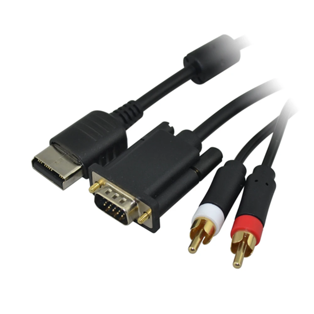 Ruitroliker Высокое разрешение VGA кабель RCA Звуковой адаптер HD коробка для Dreamcast DC