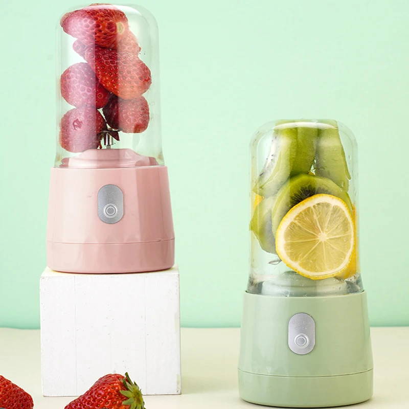 Kopen Draadloze Elektrische Blender Draagbare Juicer Usb Oplaadbare Fruit Mixer Handheld Smoothie Maker Keukenmachine Mini Sap Cup