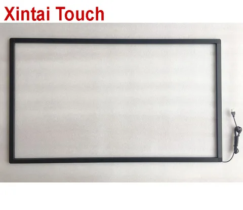 Xintai Touch 23,8 дюймов 10 сенсорных точек 16:9 соотношение ИК сенсорная рамка панель Plug & Play (со стеклом)