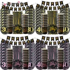 30 40 50 60th День рождения украшения для взрослых черного и золотого цвета для вечеринки день Святого Валентина День Валентина набор одноразовой посуды вечерние декоративная столовая посуда