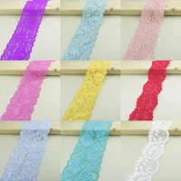 1yard 41mm 87mm width elastic lace stretch lace trim wedding dres sewing craft garmentapparel accessories