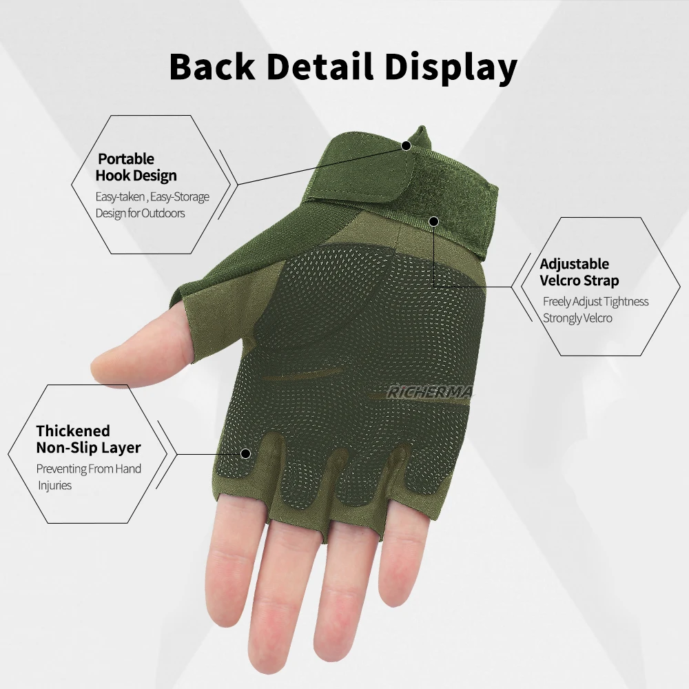 Перчатки мотоциклетные летние зеленые без пальцев | Автомобили и мотоциклы