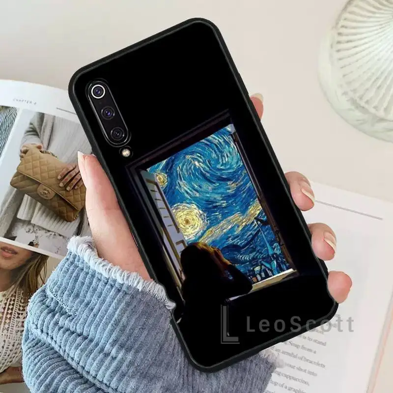 

Flowers classical art painting Phone Case For Xiaomi Redmi 7 9t 9se k20 mi8 max3 lite 9 note 8 9s 10 pro