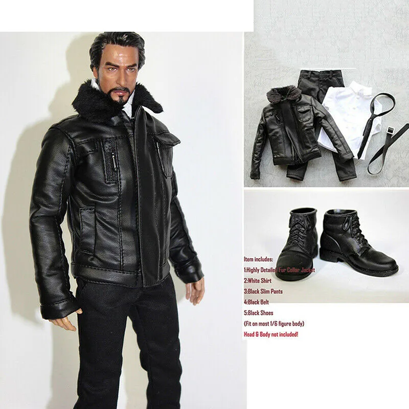 

IN STOCK 1/6 Scale Motorcycle Jacket Clothing Model Toy FT019 Fit 12"HT Figure Body