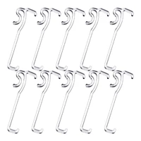 20pcs 2 5 inch hidden valance clips window blind clear plastic retainer clamp for horizontal blind curtain drape holder