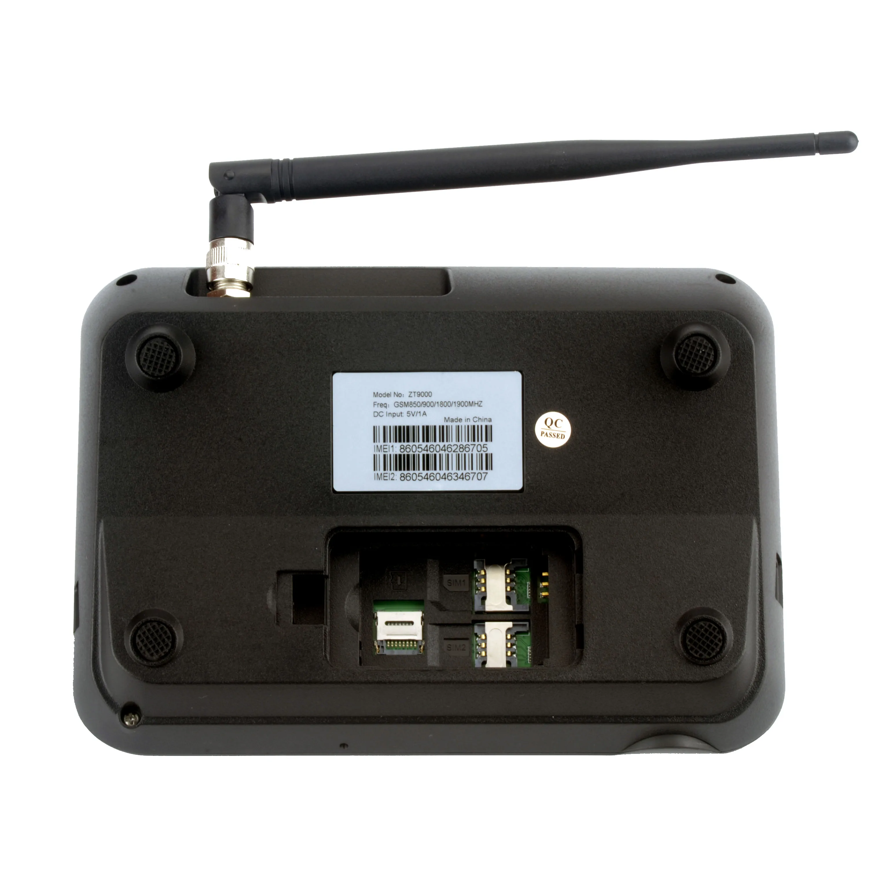 GSM фиксированный беспроводной телефон с цветным ЖК дисплеем две SIM карты запись