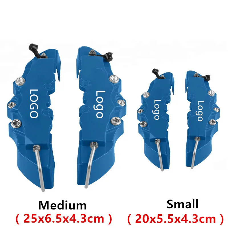 4 шт. 3D крышки тормозного суппорта крышка универсальный Стиль диск передние и