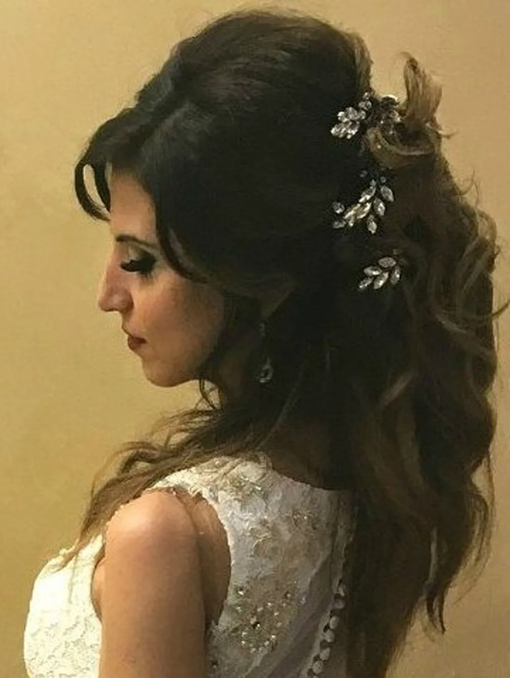 Женский обруч для волос винтажный аксессуар Серебряного и золотого цвета с