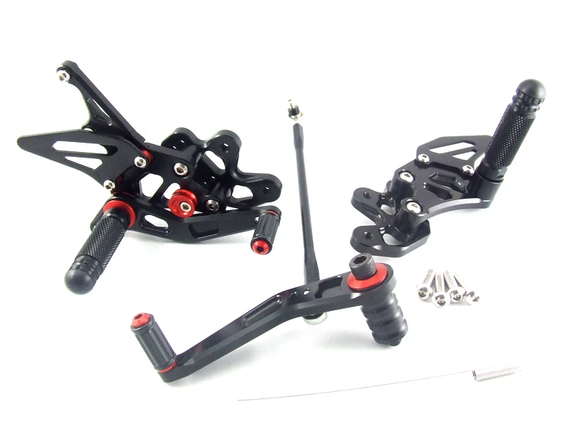 Подножки для мотоцикла с ЧПУ подножки задний комплект подножка SUZUKI GSXR600 2008 2009 2010