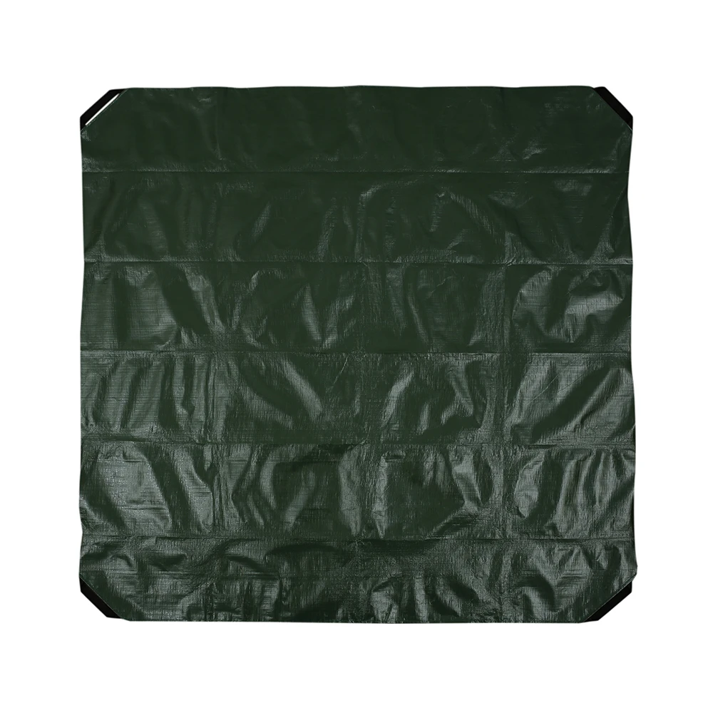 Садовые отходы двора брезент многоразовый прочный для покрытия наружных