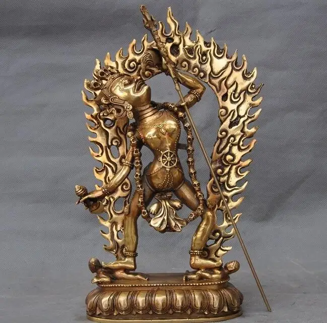 12 &quotТибет Буддизм латунь Vajrayogini Vajravarahi Dakini богиня статуя - Цена: 13 024,52 руб.