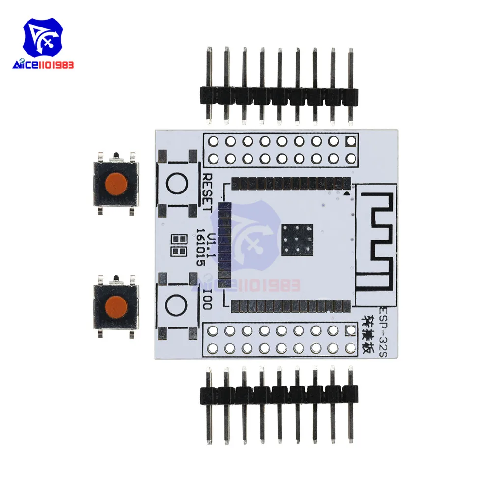 Материнская плата diymore ESP32 ESP 32 ESP32S преобразователь ввода вывода с 4 рядными