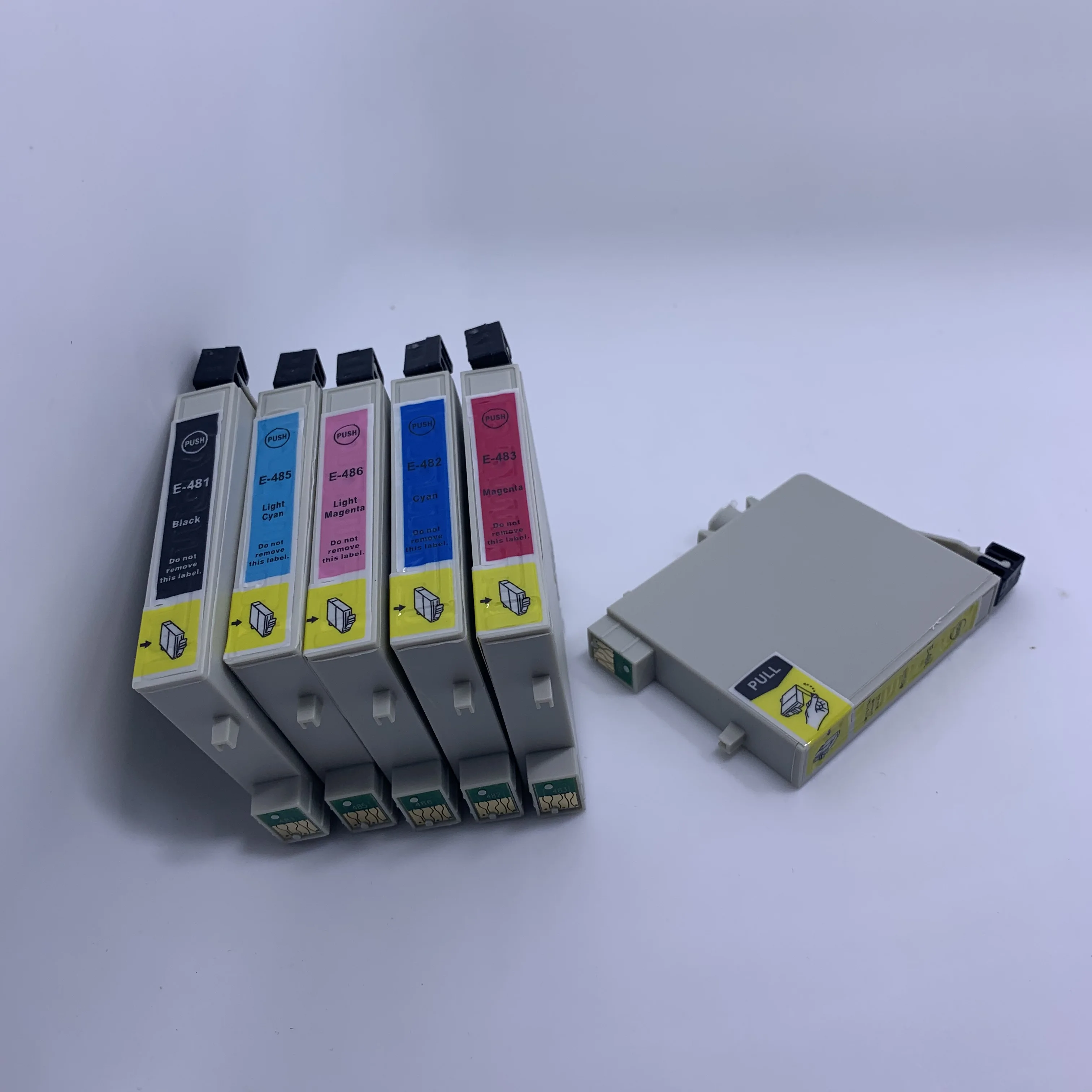 

6 упаковок, картриджи для принтера Epson T0481 T0482 T0483 T0484 T0485 T0486 Stylus R290 R200 R300 RX500 RX620