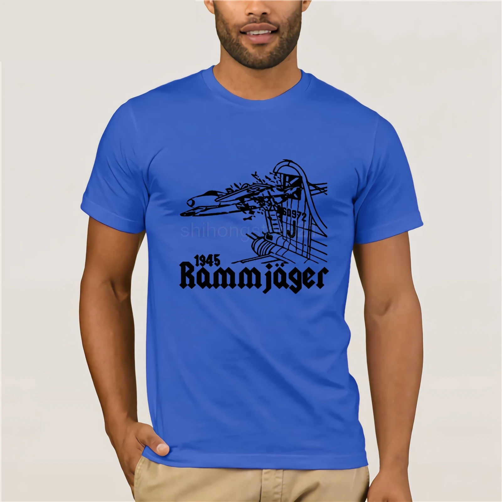 Мужская футболка с коротким рукавом Rammjager Luftwaffe Wk 2 Kamikaze хит продаж 2019|Мужские