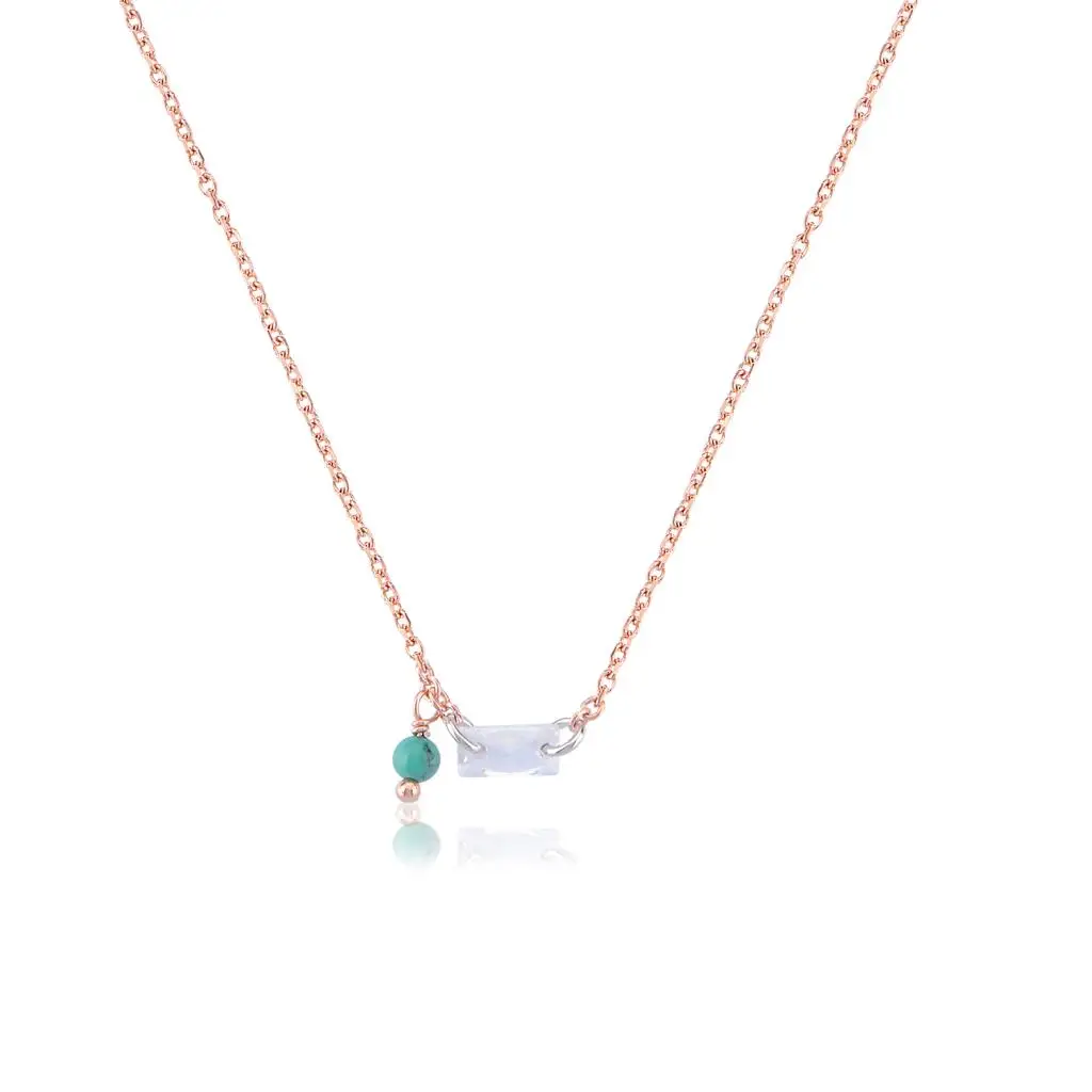 

Chain Zircon Cubic Zirconia Necklace