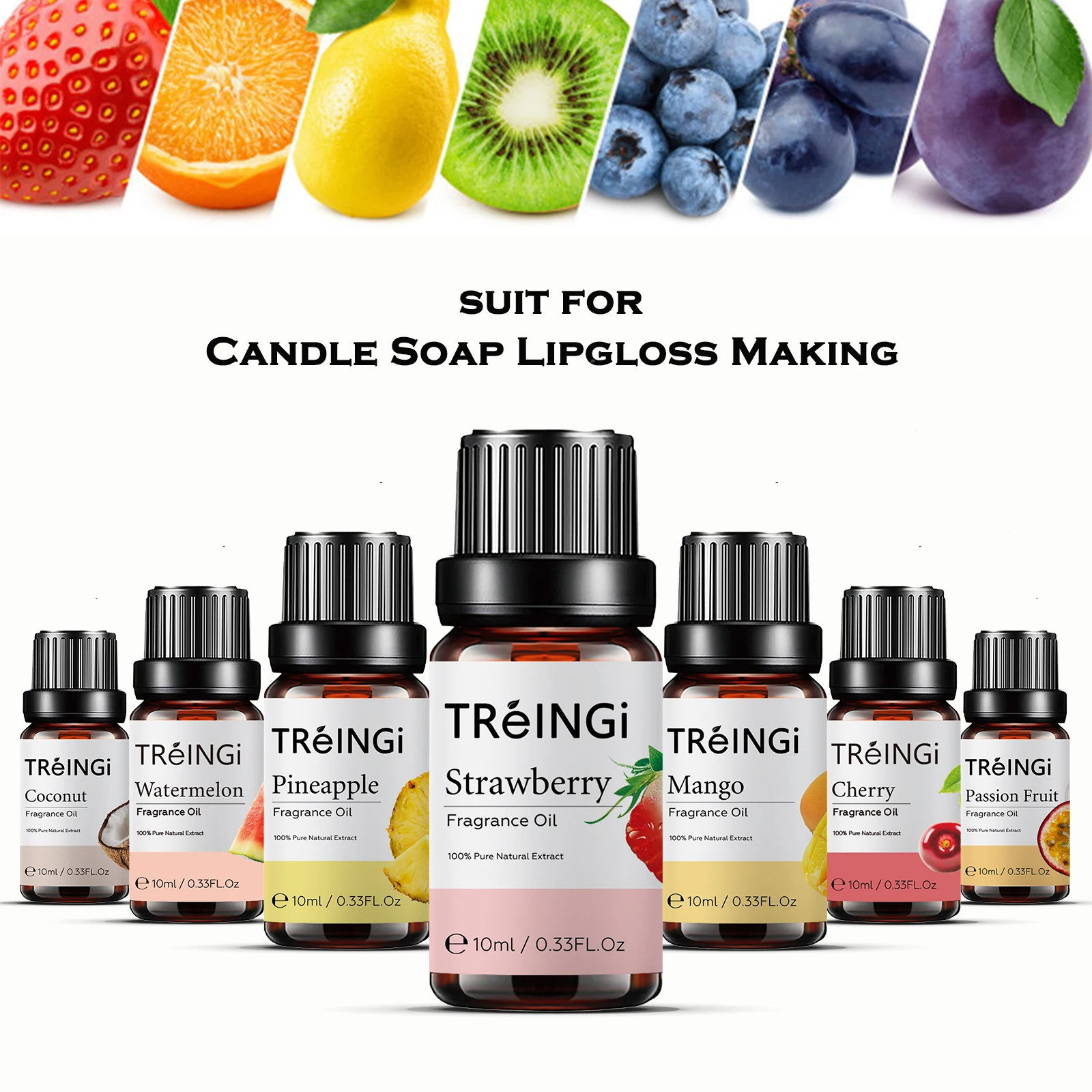 Распылитель ароматического масла клубники 10 мл эфирное масло манго вишни арбуза