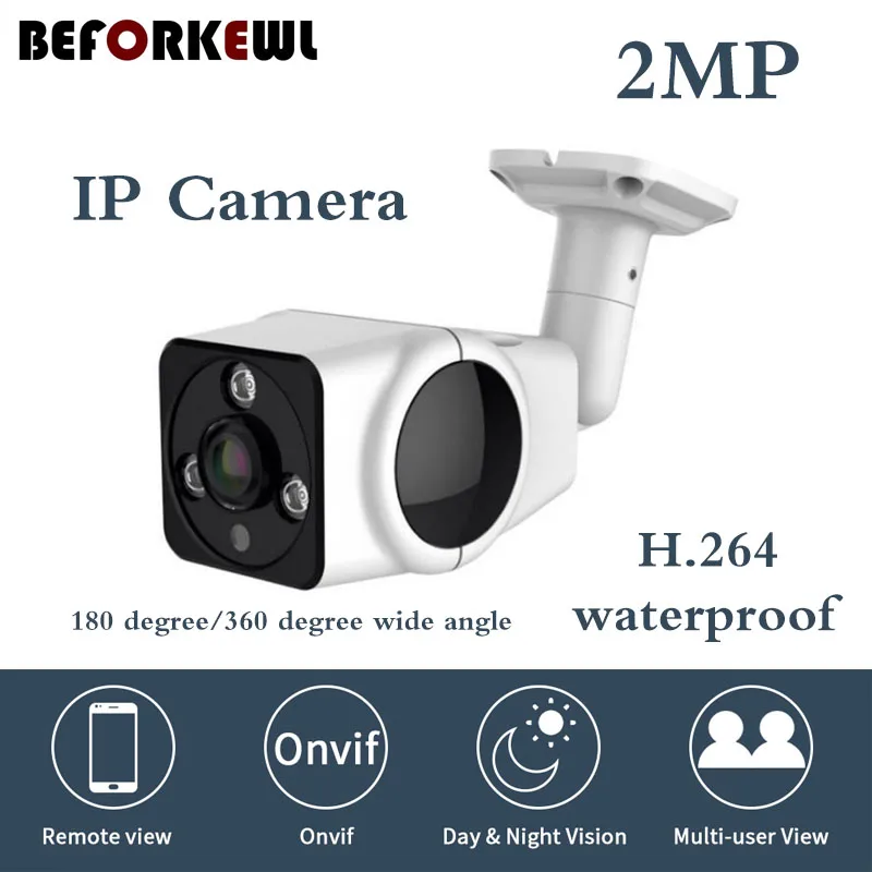 1080P IP камера Onvif Рыбий глаз объектив Открытый 4MP/5MP ИК Ночное Видение HD